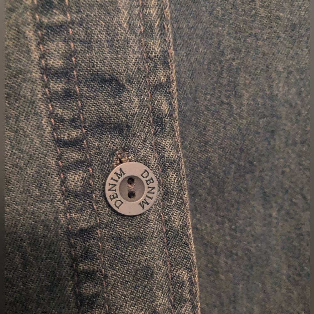 Route 66 Embroidered Denim Shirt Mint Condition - Picture 5 of 7